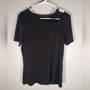 3/$15 Black Size Large Dressy T-Shirt